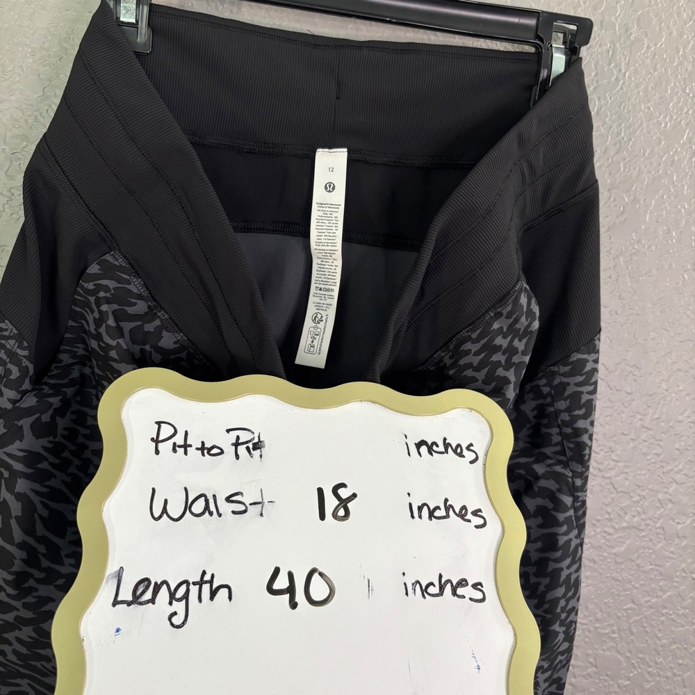 Lululemon Dance Studio Mid-Rise Jogger Full Length Leopard Warp Black Multi 12 - Picture 5 of 6
